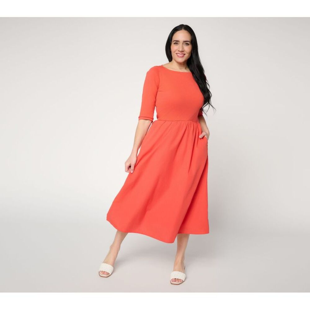 Me by Jennie Garth Women's Dress Sz L Make Your Selection: Reg Mixed Red A740098